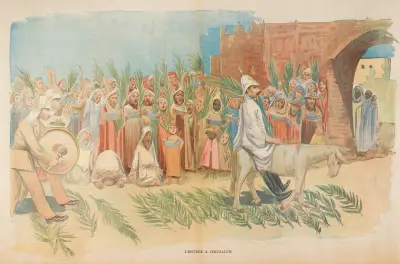 Intåget i Jerusalem av Jean Veber