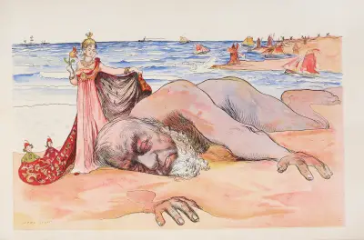 L’épave, 1901 – nr 1 av Jean Veber