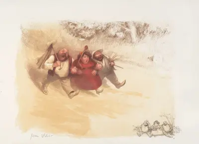 De tre goda vännerna av Jean Veber