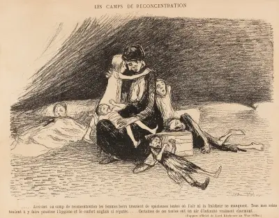 Les camp de reconcentration av Jean Veber