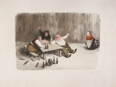 De små drickarna av Jean Veber