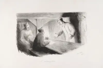Förhöret – fången av Jean Veber
