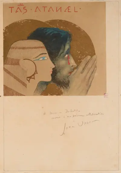 Thaïs et Athanael av Jean Veber