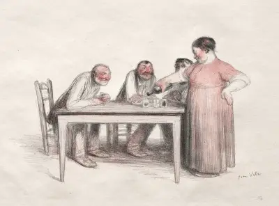 Vinglaset av Jean Veber