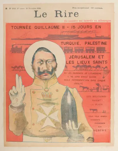 Tournée de Guillaume II – 15 jours en Turquie, Palestine von Jean Veber