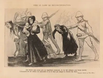 Vers le camp de reconcentration av Jean Veber