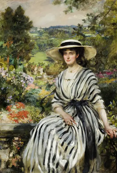 Mary Rosamond Anstruther (1877–1958), Mrs Edward Windsor Hussey av James Jebusa Shannon