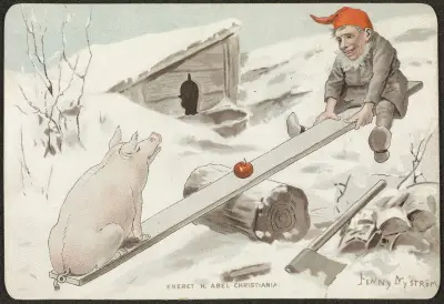 Kartka świąteczna – nr 14, Jenny Nyström