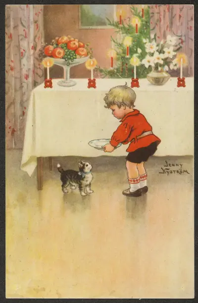 Weihnachtskarte – Nr. 16 von Jenny Nyström