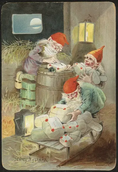Weihnachtskarte – Nr. 20 von Jenny Nyström