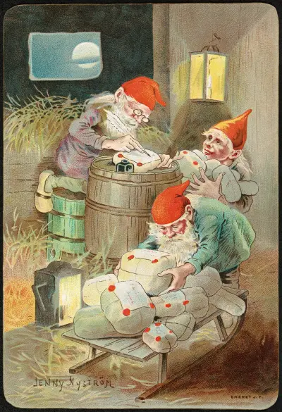Christmas motif von Jenny Nyström