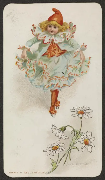 Frühlingsmotiv von Jenny Nyström