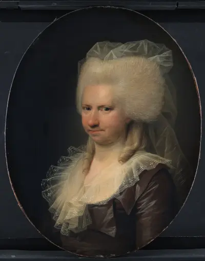 Charlotte Sophie Gerner, f. Rasch, Henrik Gerners hustru von Jens Juel