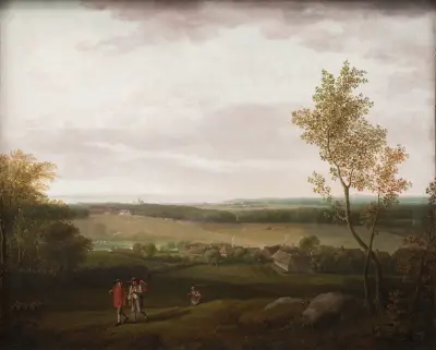 View of the Country near Jægerspris von Jens Juel