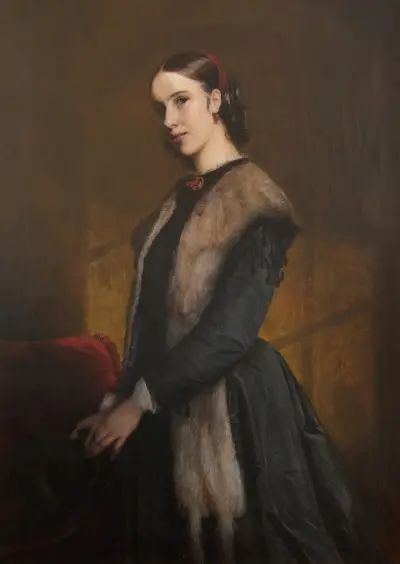 Forfatterinden Emma Kraft av Elisabeth Jerichau Baumann