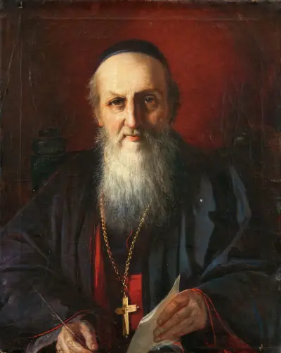 The Armenian Bishop Adoardo av Elisabeth Jerichau Baumann