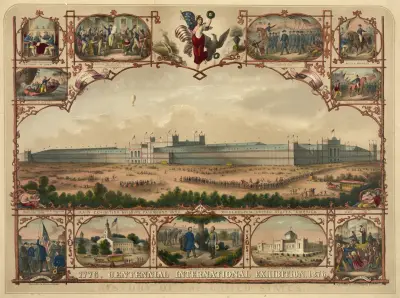 1776, Centennial International Exhibition, 1876, History of the United States av Henry Jerome Schile