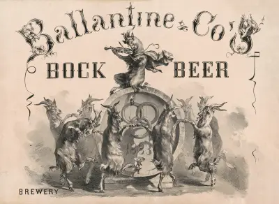 Ballantine & Co’s brewery N[ew York], bock beer av Henry Jerome Schile