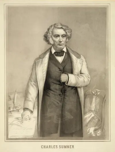 Charles Sumner av Henry Jerome Schile
