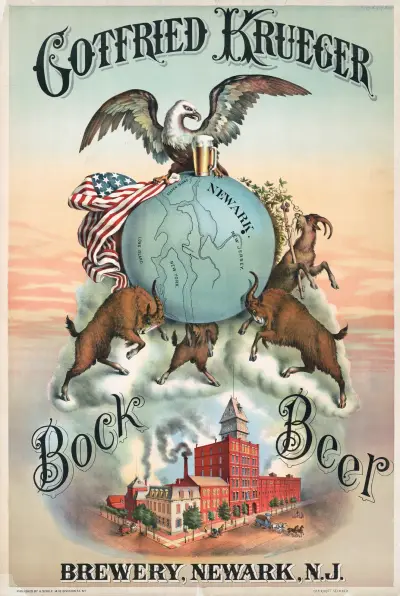 Gotfried Kruger brewery, Newark, N.J., Bock beer av Henry Jerome Schile