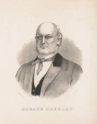 Horace Greeley av Henry Jerome Schile