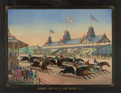 Summer meeting at Long Branch, N.Y. Start. av Henry Jerome Schile