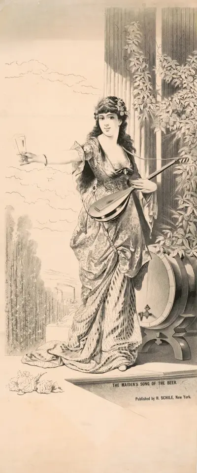 Maidens sång om ölet av Henry Jerome Schile
