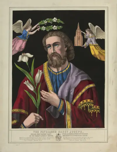 Patriarken Sankt Josef av Henry Jerome Schile