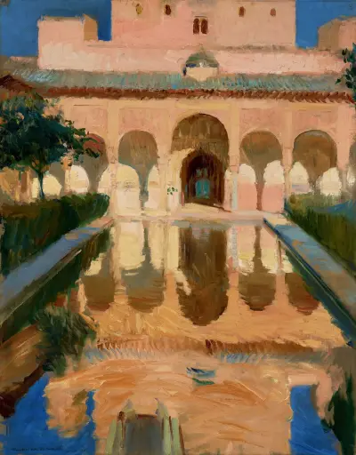 Hall of the Ambassadors, Alhambra, Granada av Joaquín Sorolla