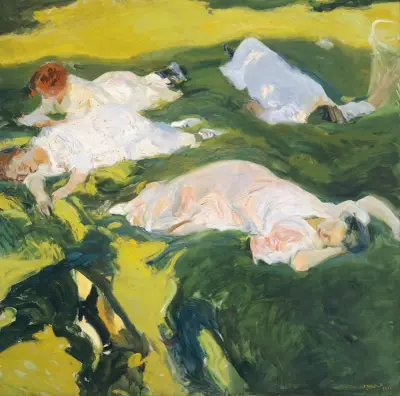 La Siesta av Joaquín Sorolla