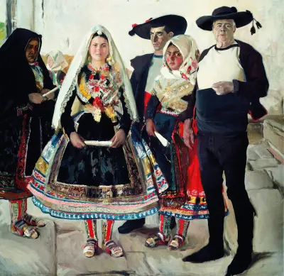 Lagarteran Bride av Joaquín Sorolla