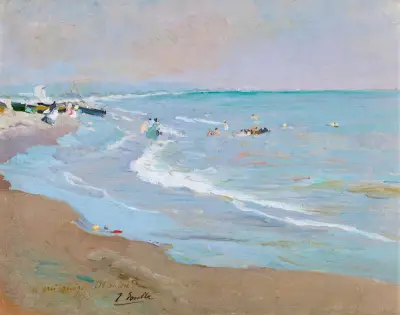 Playa De Valencia – nr 1 av Joaquín Sorolla