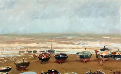 Tarde Tormentosa (Stormy Afternoon) av Joaquín Sorolla