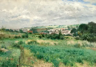 Landscape from Meudon von Johan Ericson