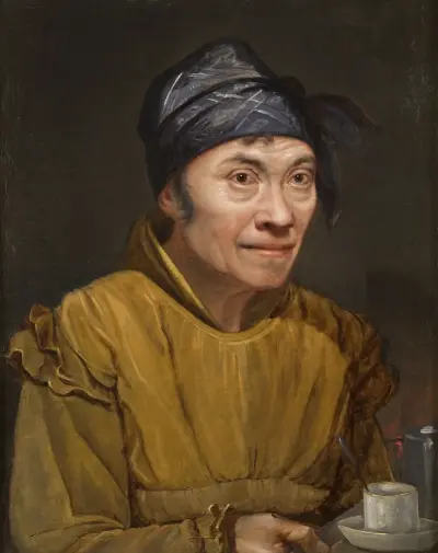 Portrait of Signora Vincensa av Olof Johan Södermark