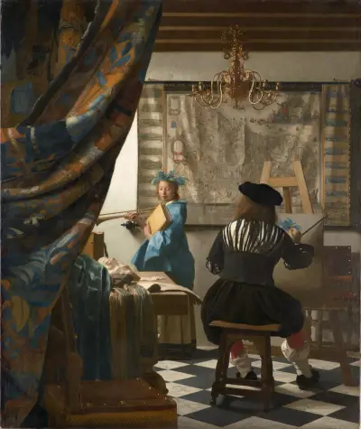 The Art of Painting av Johannes Vermeer