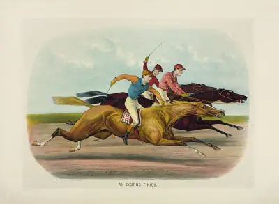 An exciting finish av John Cameron