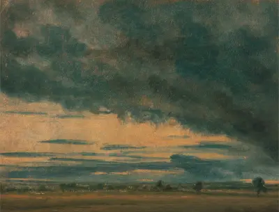 Studie oblohy, 1821 – Nr. 2, John Constable