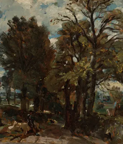 Fen Lane, East Bergholt, John Constable