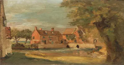 Flatford Mill, 1810 av John Constable