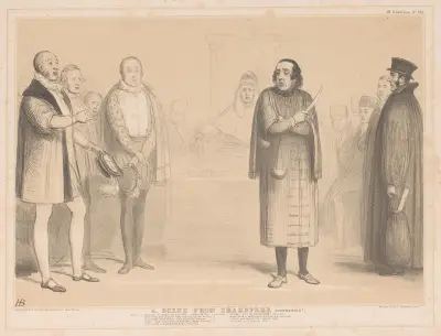 A scene from Shakspere (Compressed!) av John Doyle