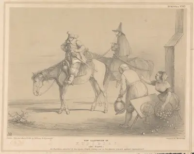 New Illustration of Hudibras, John Doyle
