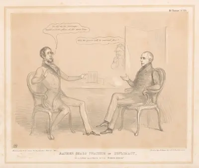Rather sharp practice in diplomacy, Or a curious illustration of the ‘Entente Cordiale’ av John Doyle