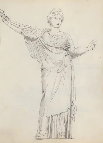 Ceres, Palazzo Barberini, Řím, John Flaxman