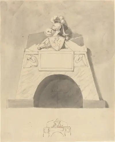 Förslag till monument av John Flaxman