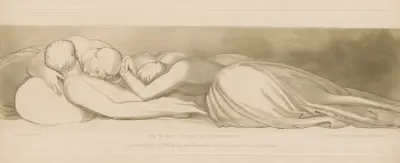 Go to the House of Mourning av John Flaxman