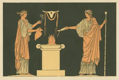 Offer till de döda av John Flaxman