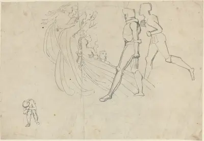 Study for Pilgrim’s Progress av John Flaxman