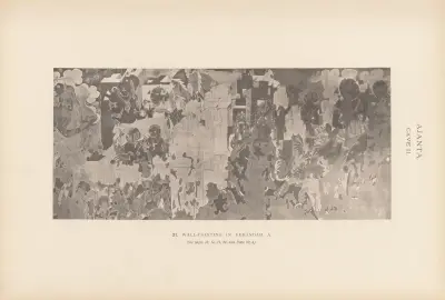 Målningarna i de buddhistiska grottemplen i Ajantâ, Khandesh, Indien, pl. 20 av John Griffiths