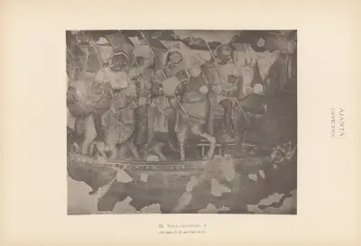 The paintings in the Buddhist cave-temples of Ajantâ, Khandesh, India Pl.071 av John Griffiths